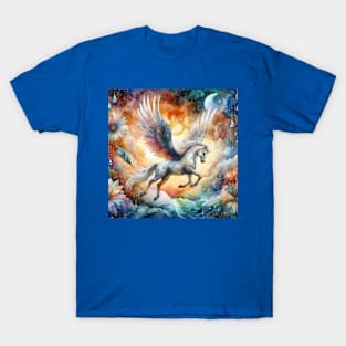 Fantasia Flight: The Whimsical Pegasus T-Shirt